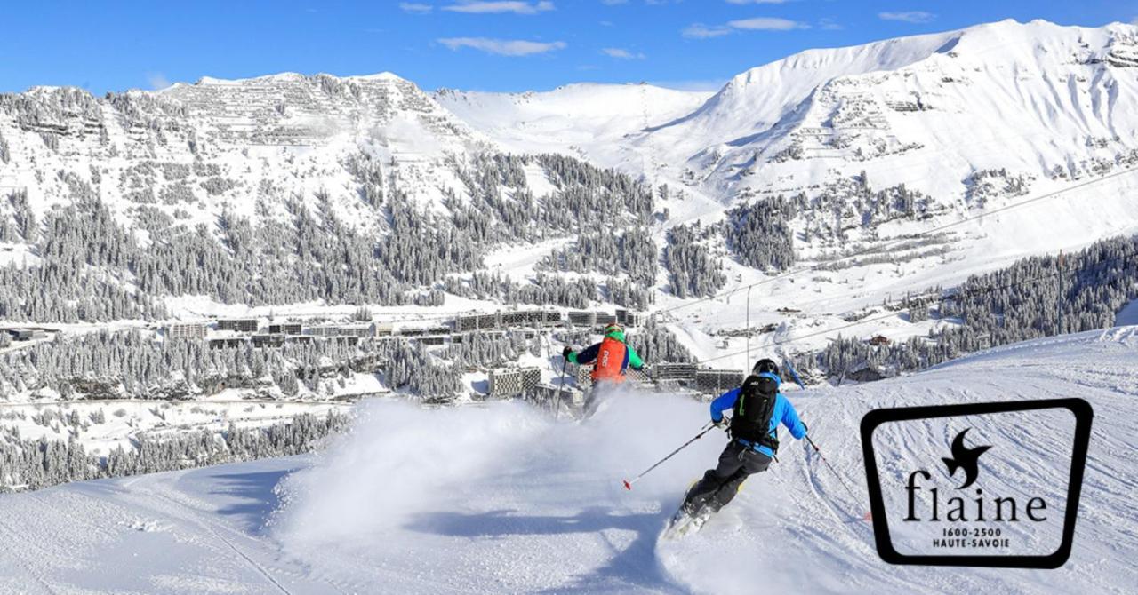 Residence Dormio Resort Les Portes Du Grand Massif - 플랜 외부 사진