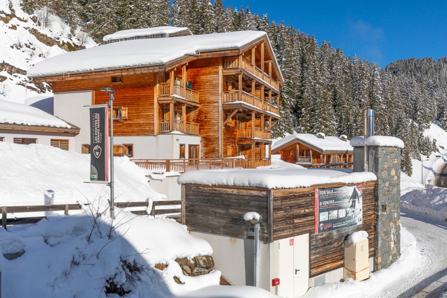 Residence Dormio Resort Les Portes Du Grand Massif - 플랜 외부 사진